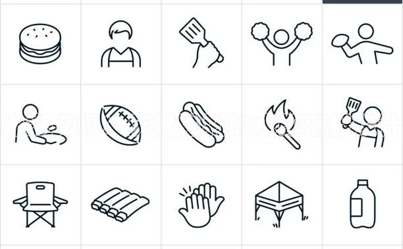 光影交织：庆祝胜利的水印海报设计